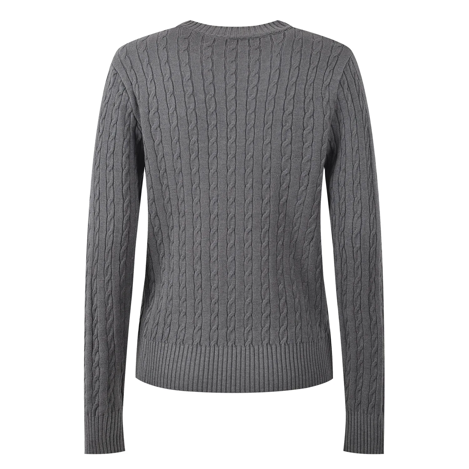 

ay Knitted Sweater Top Embroidered Twist Design Autumn Winter Inner Wear Base irt College Sle Faion Women's Knitwear