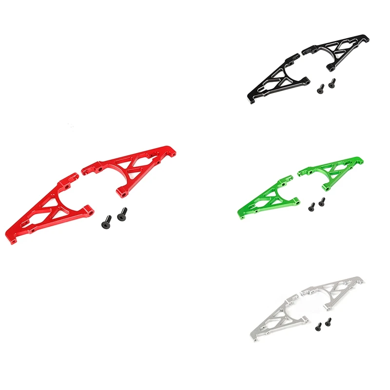 Staffa ammortizzatore posteriore interamente in metallo lavorato CNC per parti di giocattoli per auto Rc ROVAN KM HPI BAJA 5B 5T 5SC