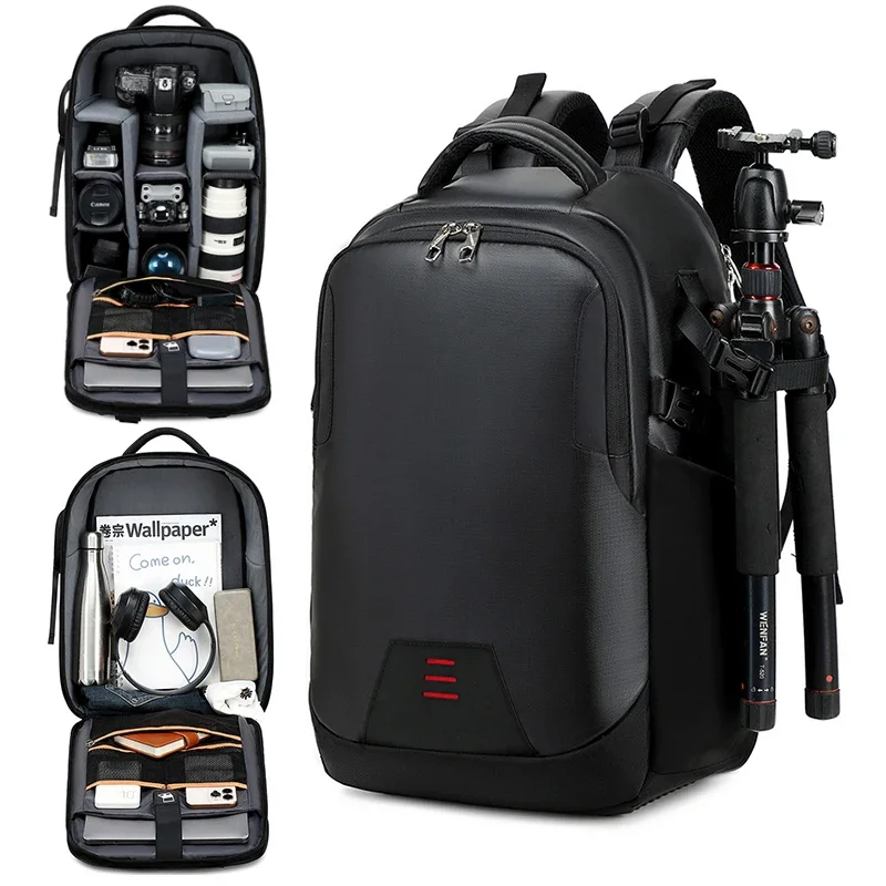 Photography backpack Digital Dslr Bag Waterproof Shockproof Breathable Man Backpacks For    Small Video Photo Bag