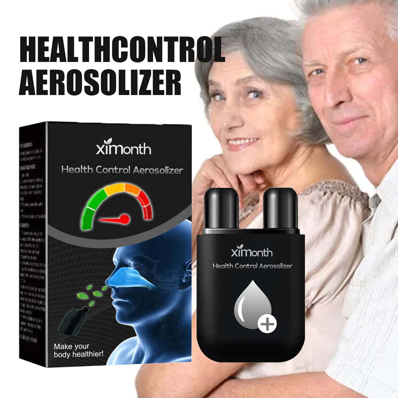 Blood Sugar Control Nasal Inhaler Relieve Dizziness Headache Stimulate Insulin Stable Blood Glucose Levels Diabetes Health Care