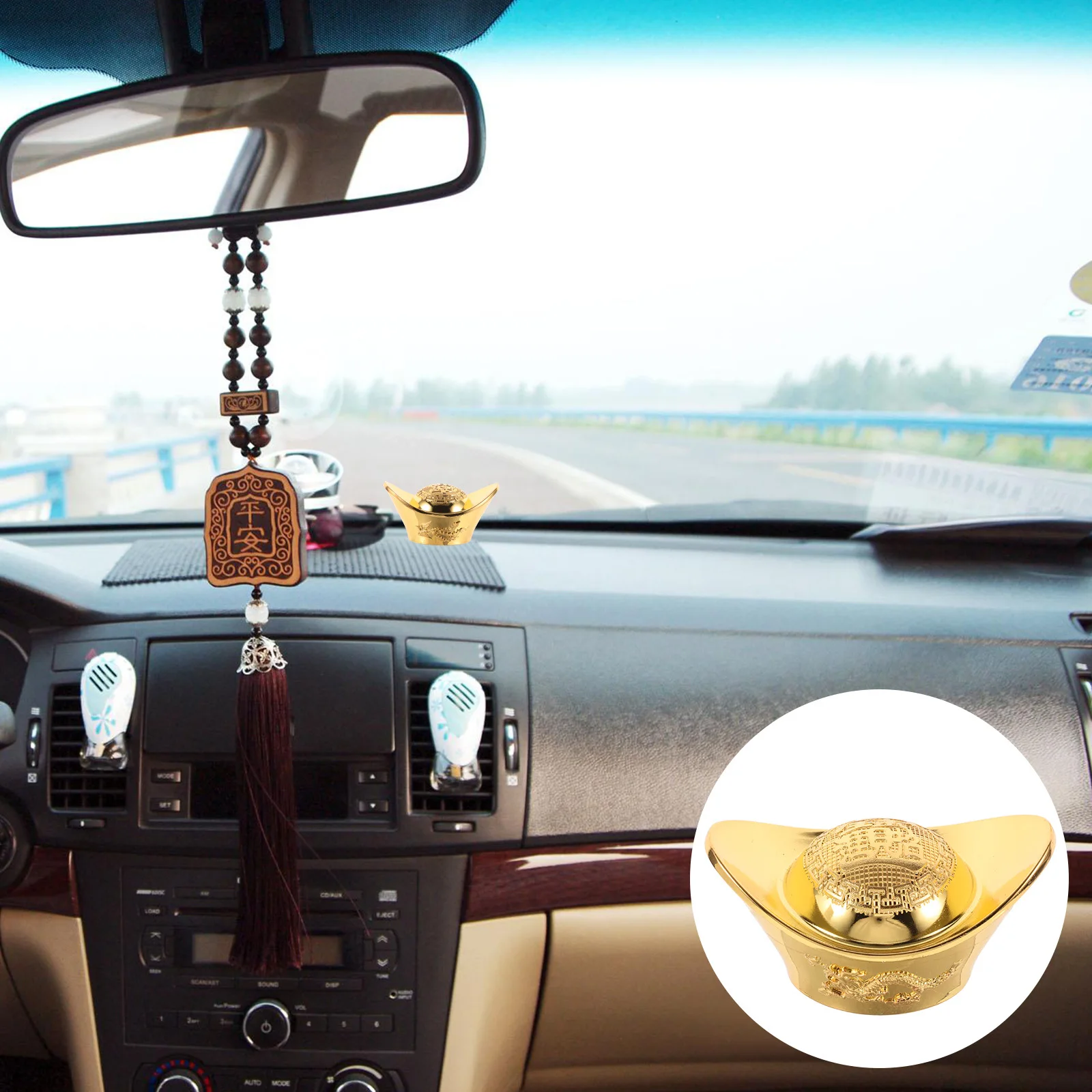 

Chinese Feng Shui Mini Decoration Wealth Luck Symbol Fine Craft Realistic Design Home Office Decorative Ornament Small Brass