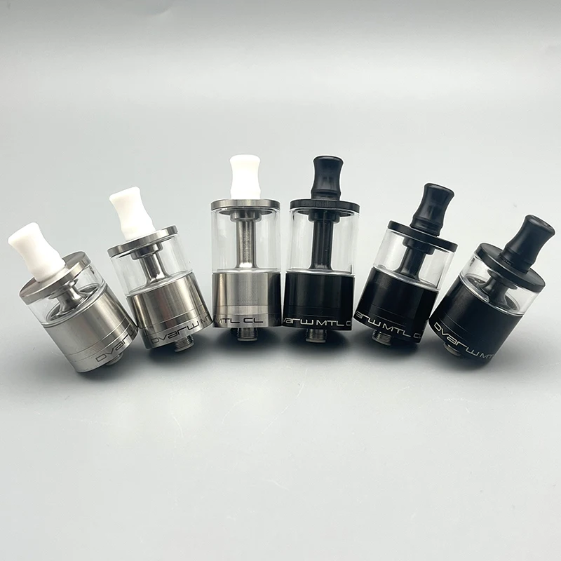 Dvarw MTL CL rta 22 мм бак 316ss впускной воздушный поток Регулируемый одинарный резервуар с 11 вставками AFC VS Dvarw MTL FL