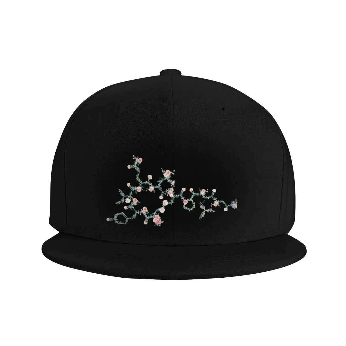 Oxytocin Rose Flower Love Molecule Baseball Cap tea Hat Brand Man cap Woman Men's