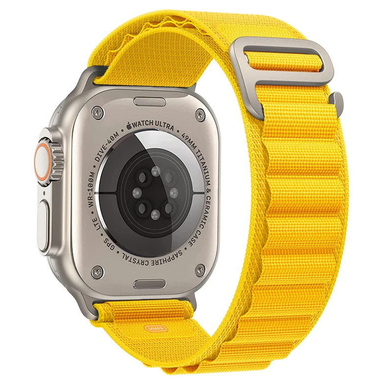 Alpine Loop Strap voor Apple Watch Ultra 3 2 Band 49 mm 45 mm 44 mm 40 mm 41 mm 46 mm 42 mm Armband iWatch Series 11 10 SE 9 8 7 6 5 4