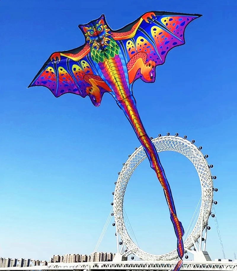 Cerfs-volants dragon traditionnels pour enfants, vente en gros de jouets, usine de cerfs volants Weifang Elaurkite, jouets d'extérieur, livraison gratuite