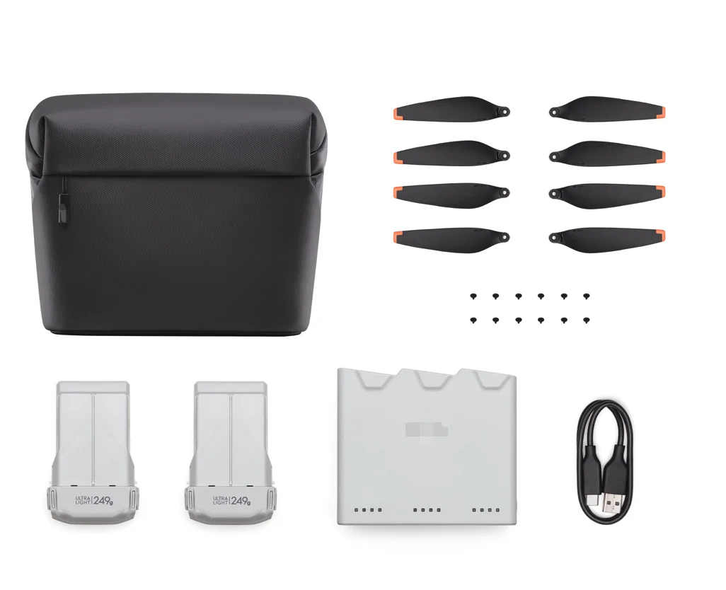 Stocks New Original for DJI Mini 3 Pro Fly More Fly More Combo Kit  Spare Parts for DJI Drone Accessories Propellers Battery Bag