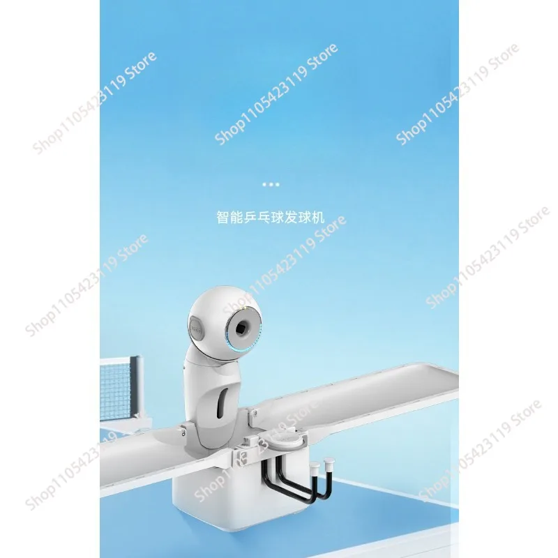 NEW Intelligent Table Tennis Machine With Net Indoor Smart Ping Pang Ball Serving Machine Trainer for Home Club Dora