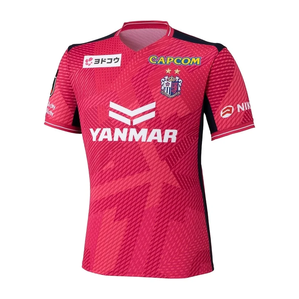 2026 Japan Neue Osaka Cerezo 2026/27 Saison Heim- und Auswärtstrikots, Herren- und Damen-Fan-Kurzarm-T-Shirts, Familien-Set – Detail 4