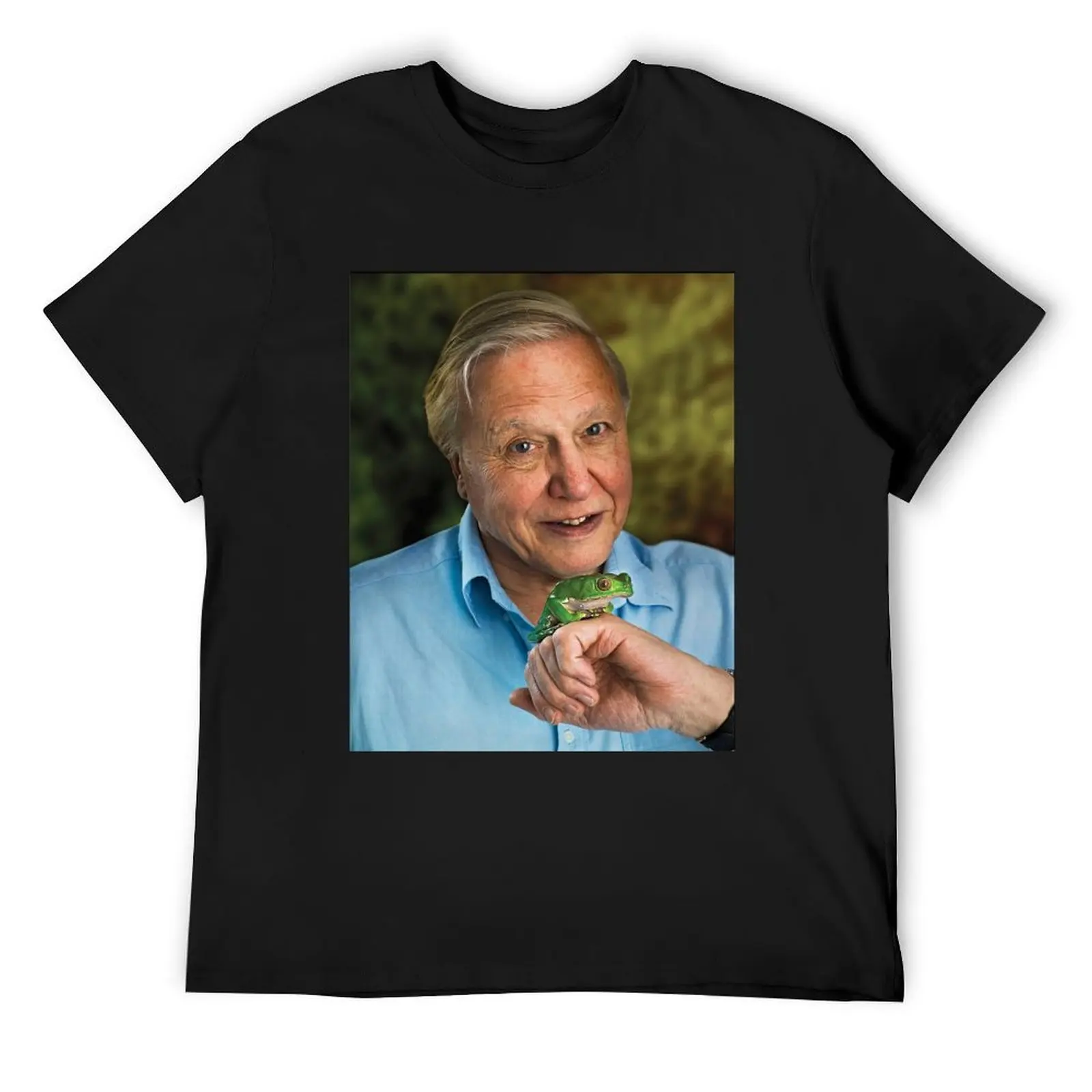 

David Attenborough All Over T-Shirt oversized graphic tee cheap stuff vintage clothes mens t shirt graphic