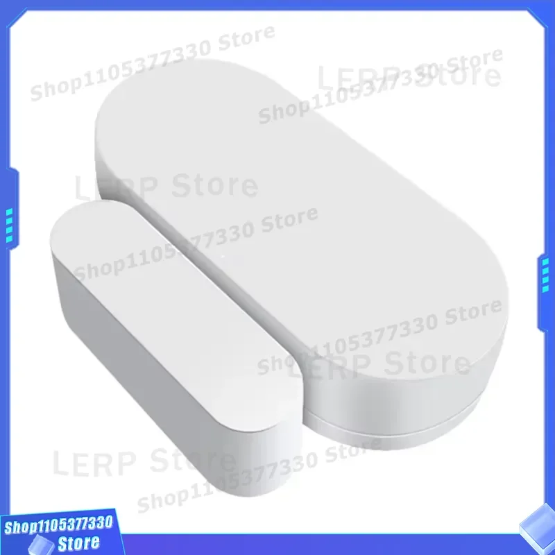 Smart ZigBee Door Window Sensor Magnetic Contact Detector with Sound Alarm Light Linkage WiFi Remote Monitoring for Home