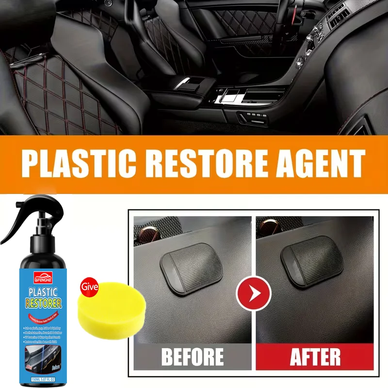 Plastic Repair Compound 5.28 Ounces Crystal Clear Automotive Plastic Repair Compound - Interior Trim and Panel Refinishing Waxat