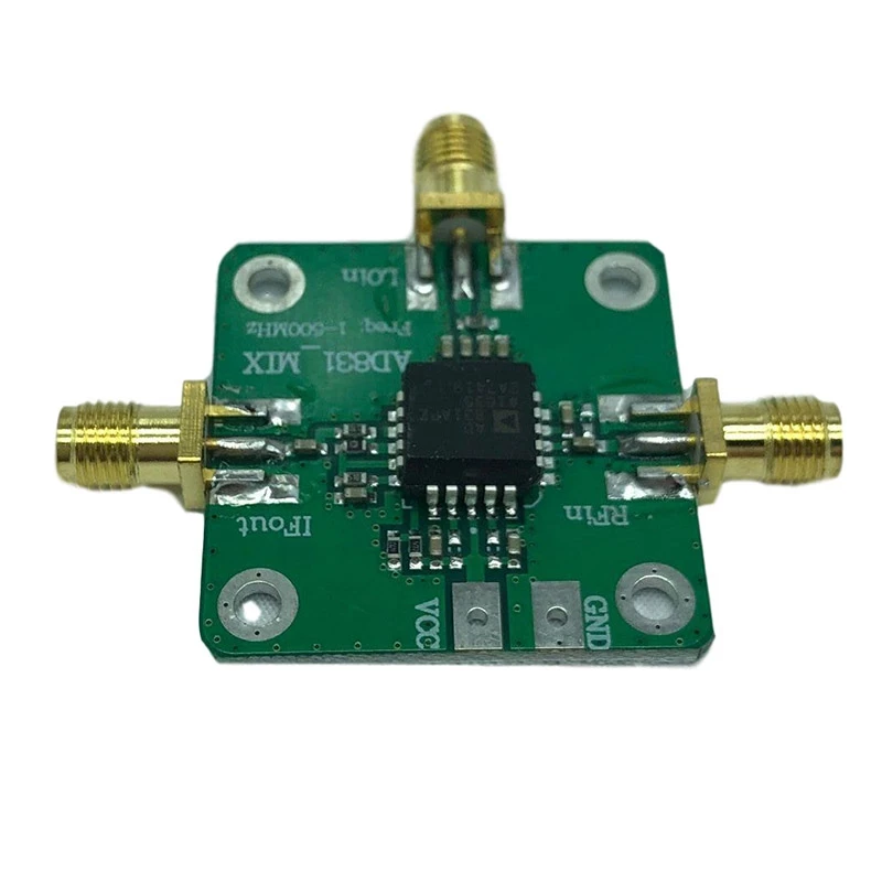 Módulo mezclador RF transductor de alta frecuencia AD831, convertidor de frecuencia RF de ancho de banda de 500MHz