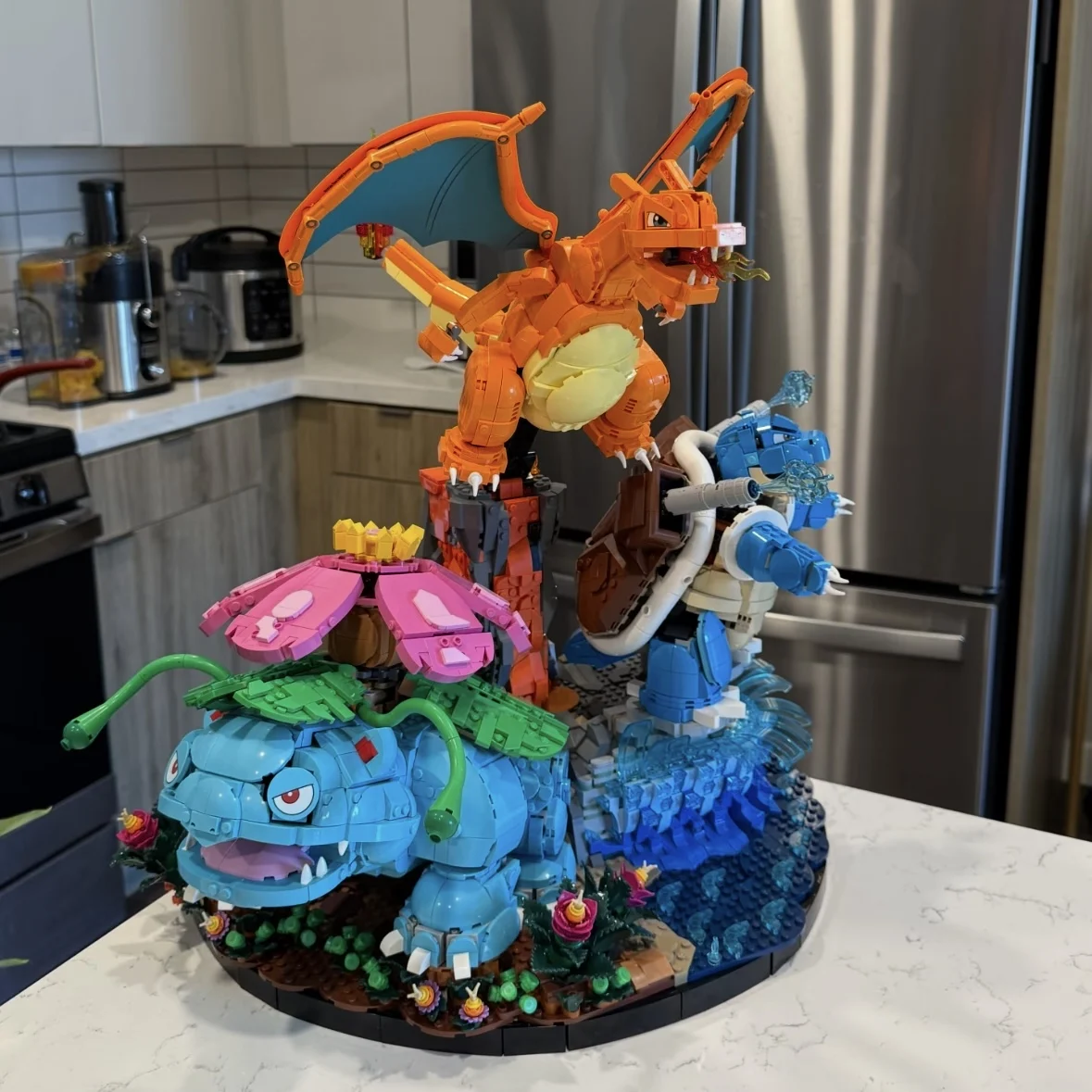 2026 IN VOORRAAD 6848PCS FIT 3 Battle Action Figures Display Set Buidling Blok Model Bricks Speelgoed Kerst Verjaardagscadeautjes