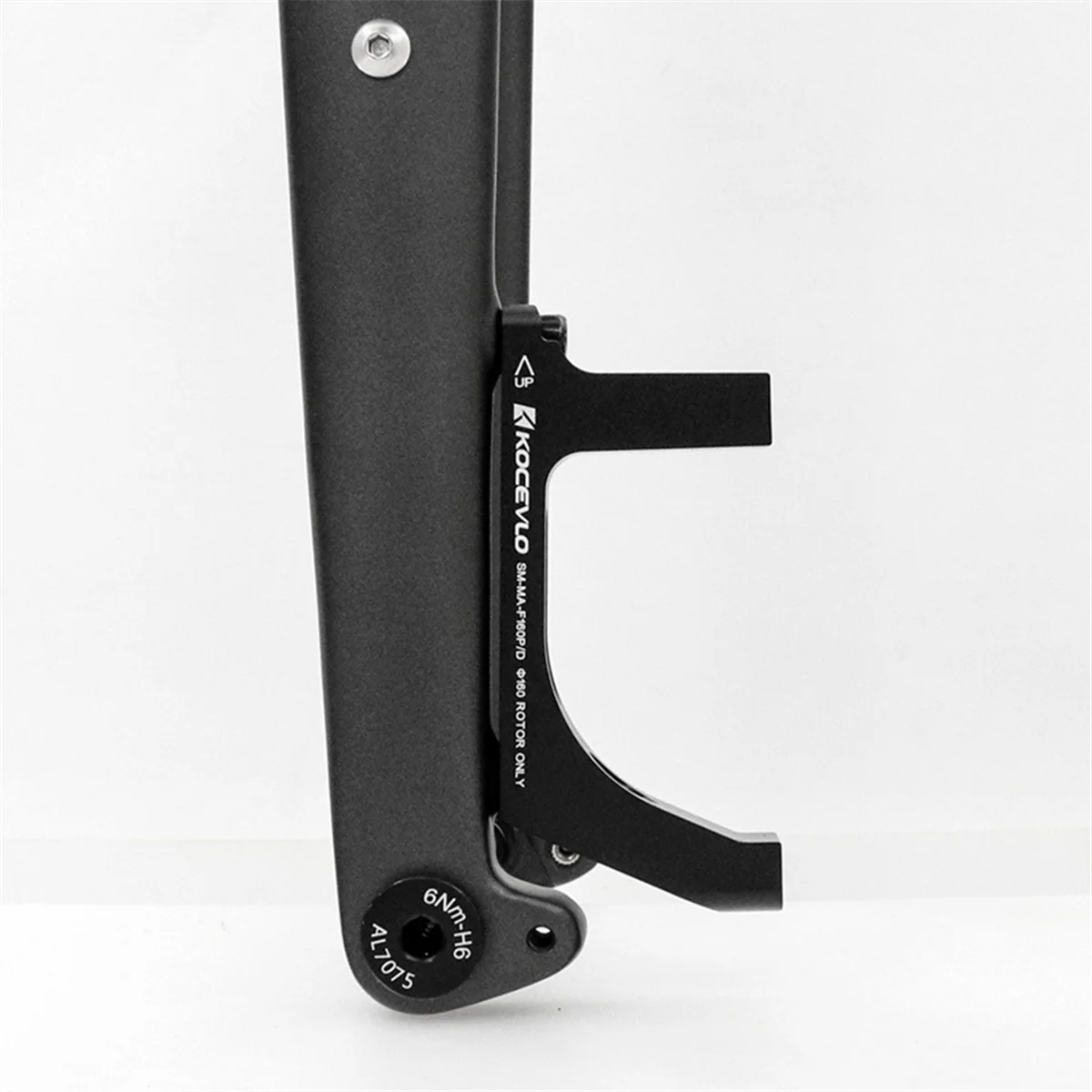 AAA04R KOCEVLO Flat-Mount to Post-Mount Caliper Adapter for 160mm Rotor Road Disc Brake FM to PM 140 Rear