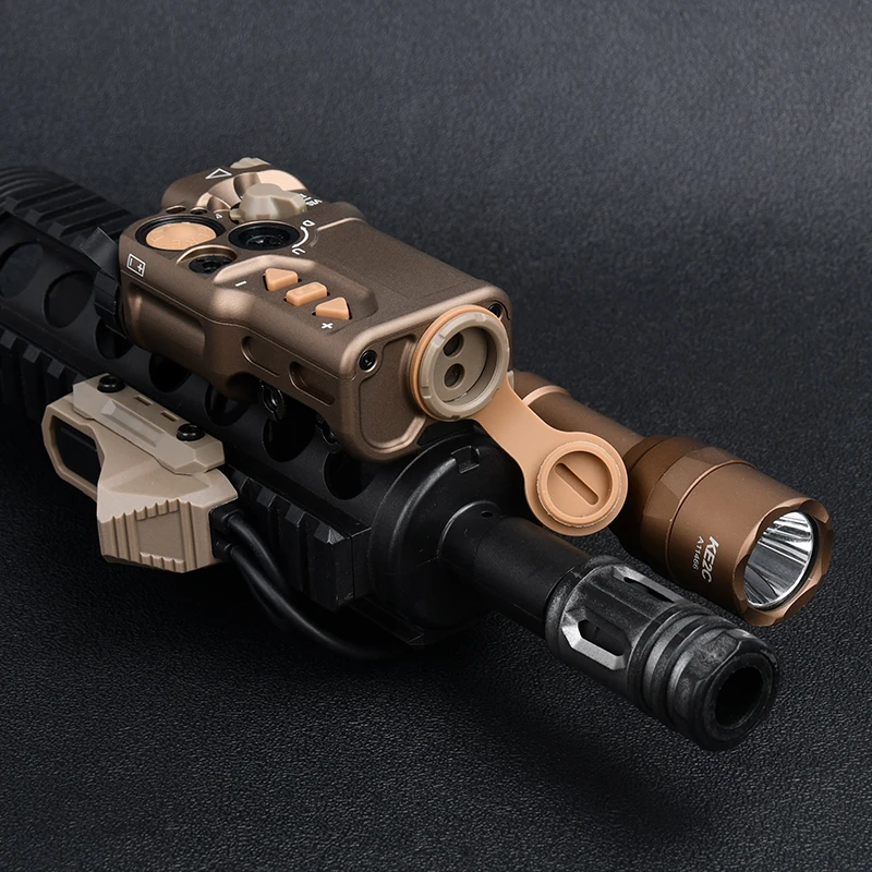 Aluminum Raid X Red/Green/Blue VIS&infrared aiming M300A/M600U Flashlight LED Light AXON Dual Line Pressure Switch Hunt Combo