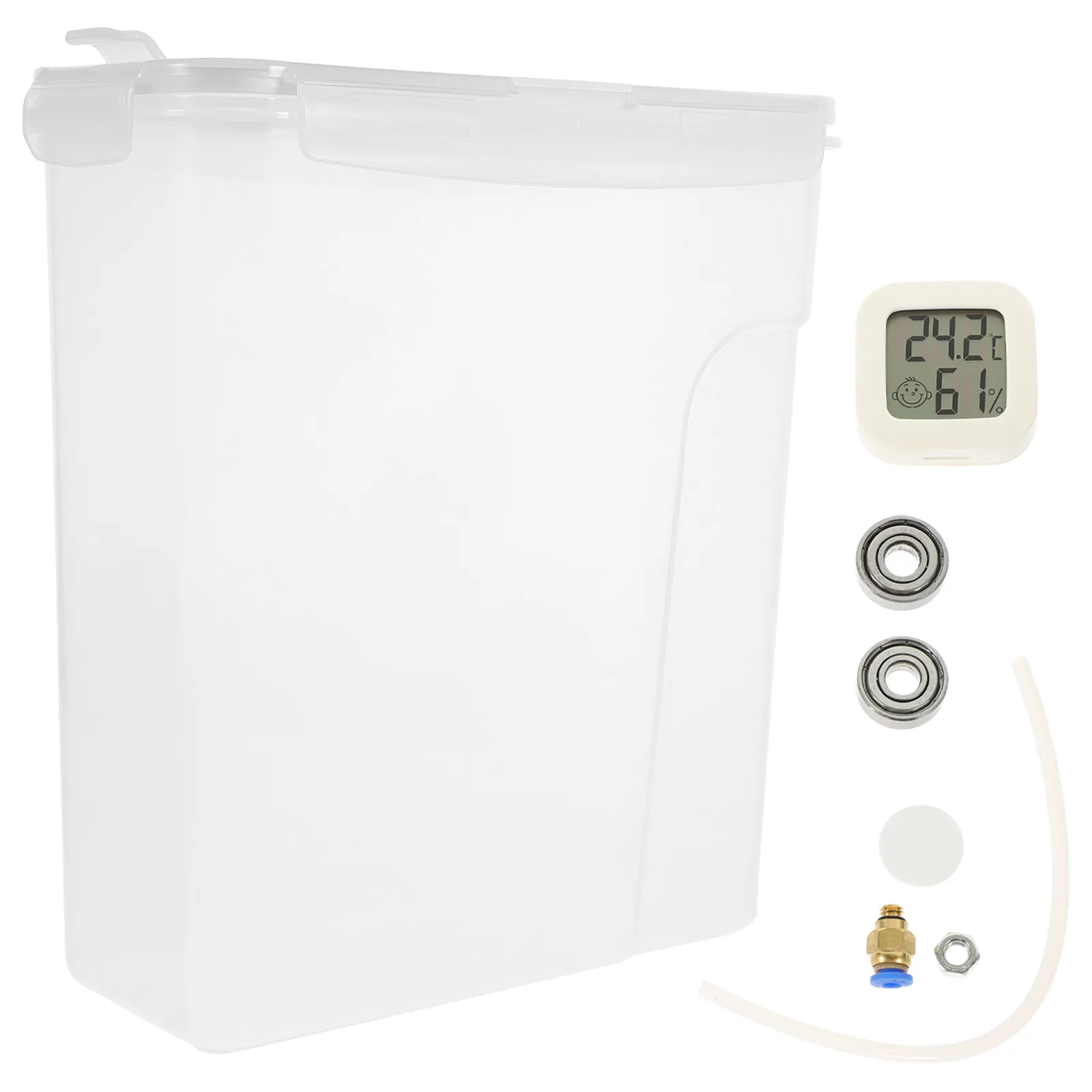 

1Set Filament Dryer Box 4L Large Capacity ABS Iron Filament Dehydrator Storage Dry Box 3D Printer Spool Holder Temperature