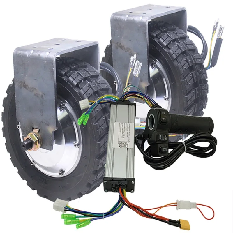 8-inch Toothed DC Brushless Hub Motor with Low Speed and High Torque Suitable for Robot Dining Cars, Tool Tracks
