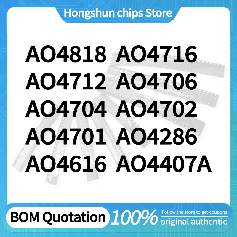 

AO4286 AO4407A AO4701 AO4702 AO4704 AO4706 AO4712 AO4716 AO4616 AO4818 Standard version