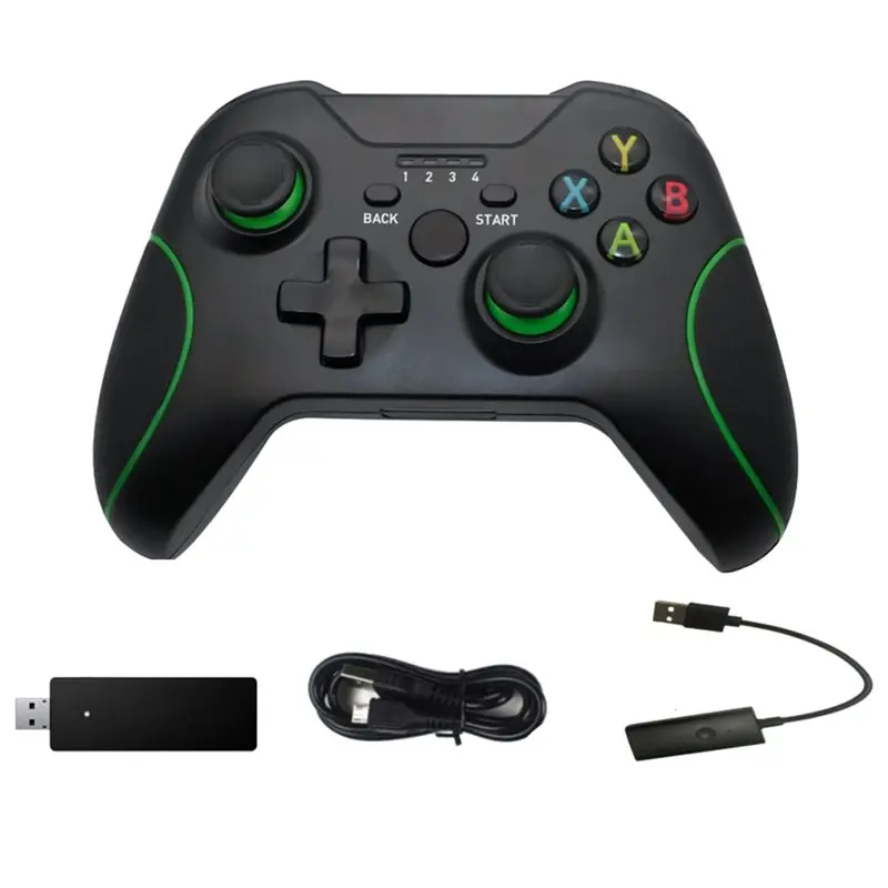 Super Deal -Dual Vibration Game Controller Ergonomic Wireless Gamepad 2.4G For One For PS3/PC/Xsxc