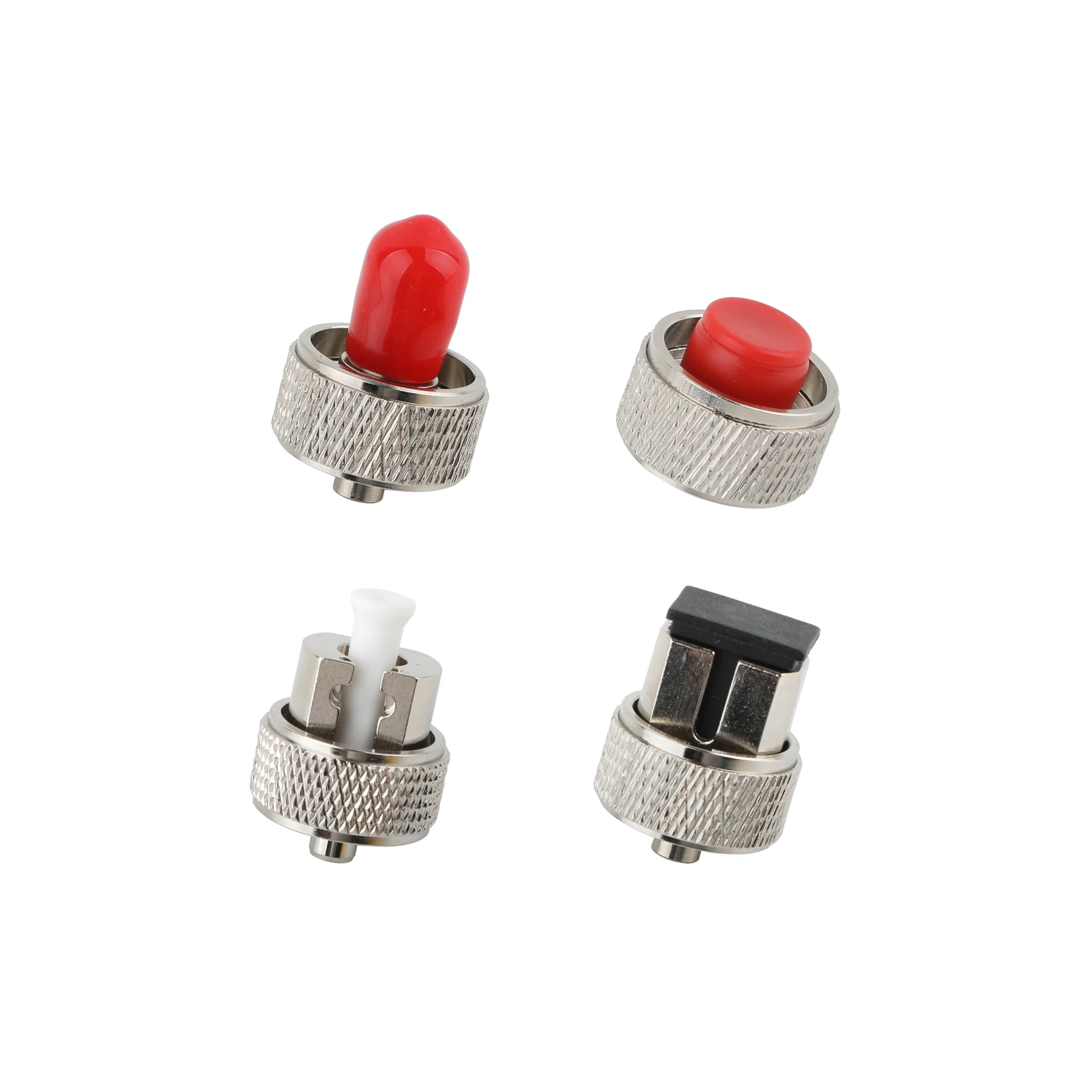 US Premium OTDR Adapter SC/FC/ST Fiber Optic Connectors with Case Minimize Signal Loss for Reliable OTDR Testing