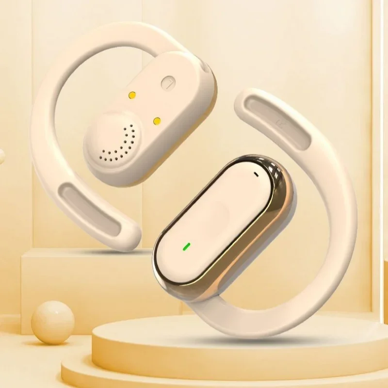 سماعات أذن ANC لاسلكية تعمل بالبلوتوث 5.3، تطبيق إلغاء الضوضاء، سماعات رأس للمكالمات مقاومة للماء، سماعة ألعاب رياضية تعمل باللمس