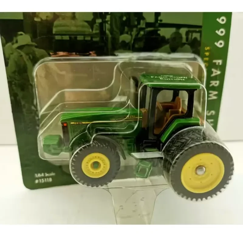 for ERTL 1/64 8410 Alloy Tractor Model Agricultural Machinery Diecast Collectible Miniature Vehicle Desktop Display Ornament