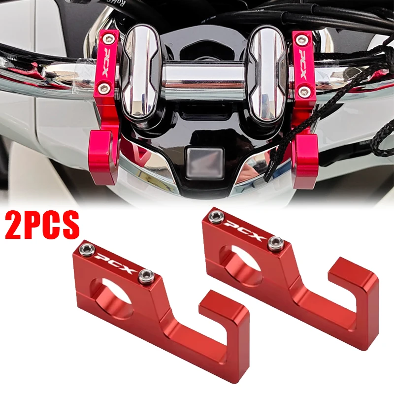 Helmet Hook Luggage Bag Hook Holder Hanger hooks For Honda PCX125 PCX150 PCX160 PCX 160 PCX 150 PCX 125 PCX logo