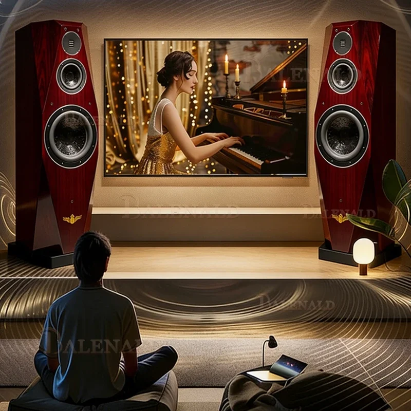 Balenald Home Theater Diamond No. 8 Super Fever-Grade HiFi High-Fidelity High-End Speaker Audio Floor Box