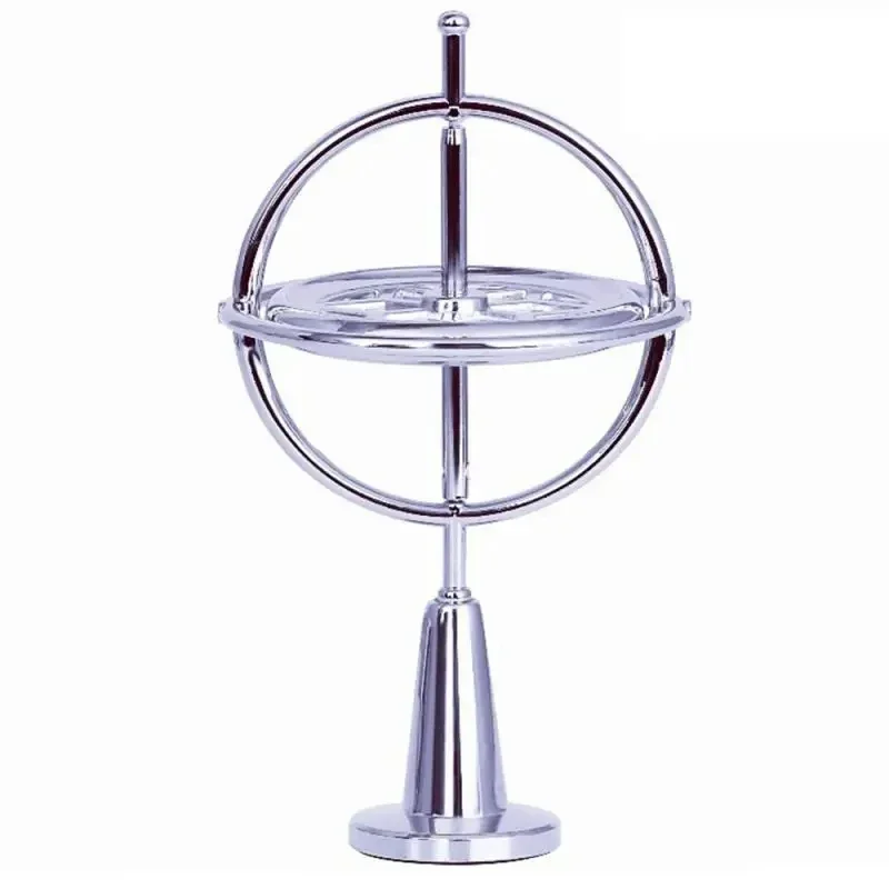 Gyroscope Toy Spinner Toy Metal Anti Gravity Rotating Desk Gyroscope Flying Motion Balance Physics Toy Educational Training Gift