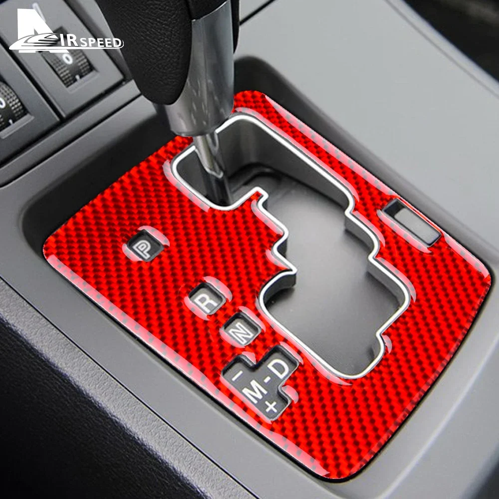 

For Mazda 3 2010-2013 Forged Carbon Fiber Central Control Gear Shift Panel Cover Trim Accessories Wear Resistant Scratch