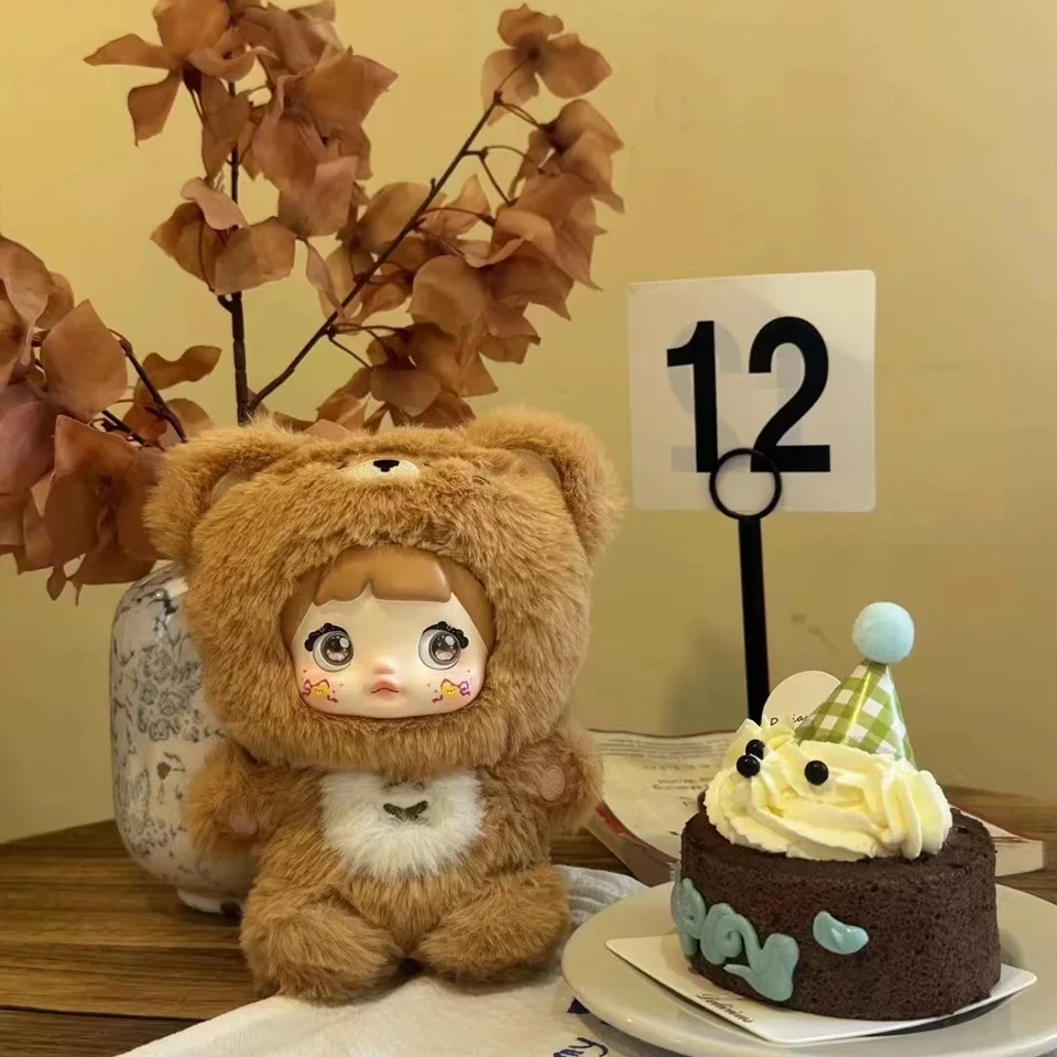 حار حقيقية Nommi سلسلة و MayMei صندوق أعمى لطيف ألعاب شخصيات الحركة Kawaii شخصيات كرتونية دمى لعبة الهدايا لطيف ألعاب من القطيفة #5