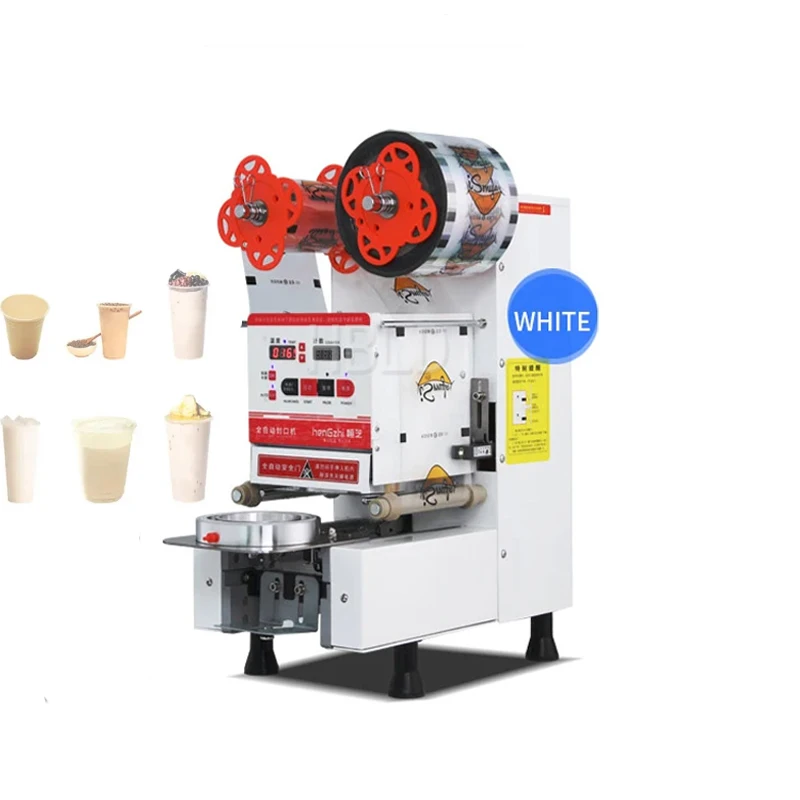 Commercial Kitchen Fully Automatic Coffee Smoothie Sealing Machine, Bubble Beverage Sealing Machine, Milk Tea Shop Equipment