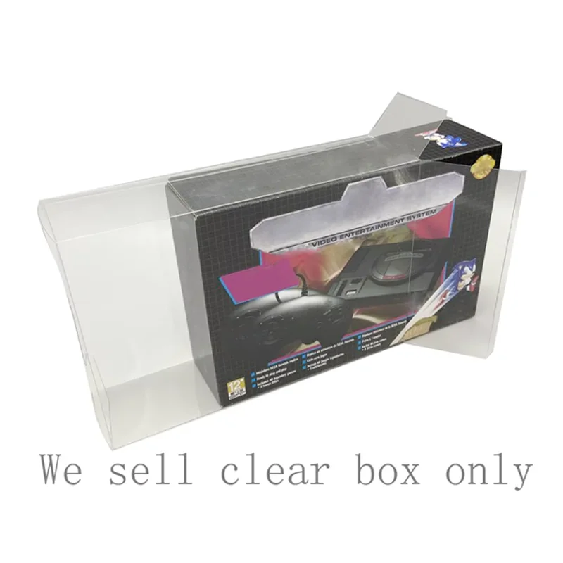 Protecive box For sega MD mini for Genesis mini Pal US version console game console storage box display box
