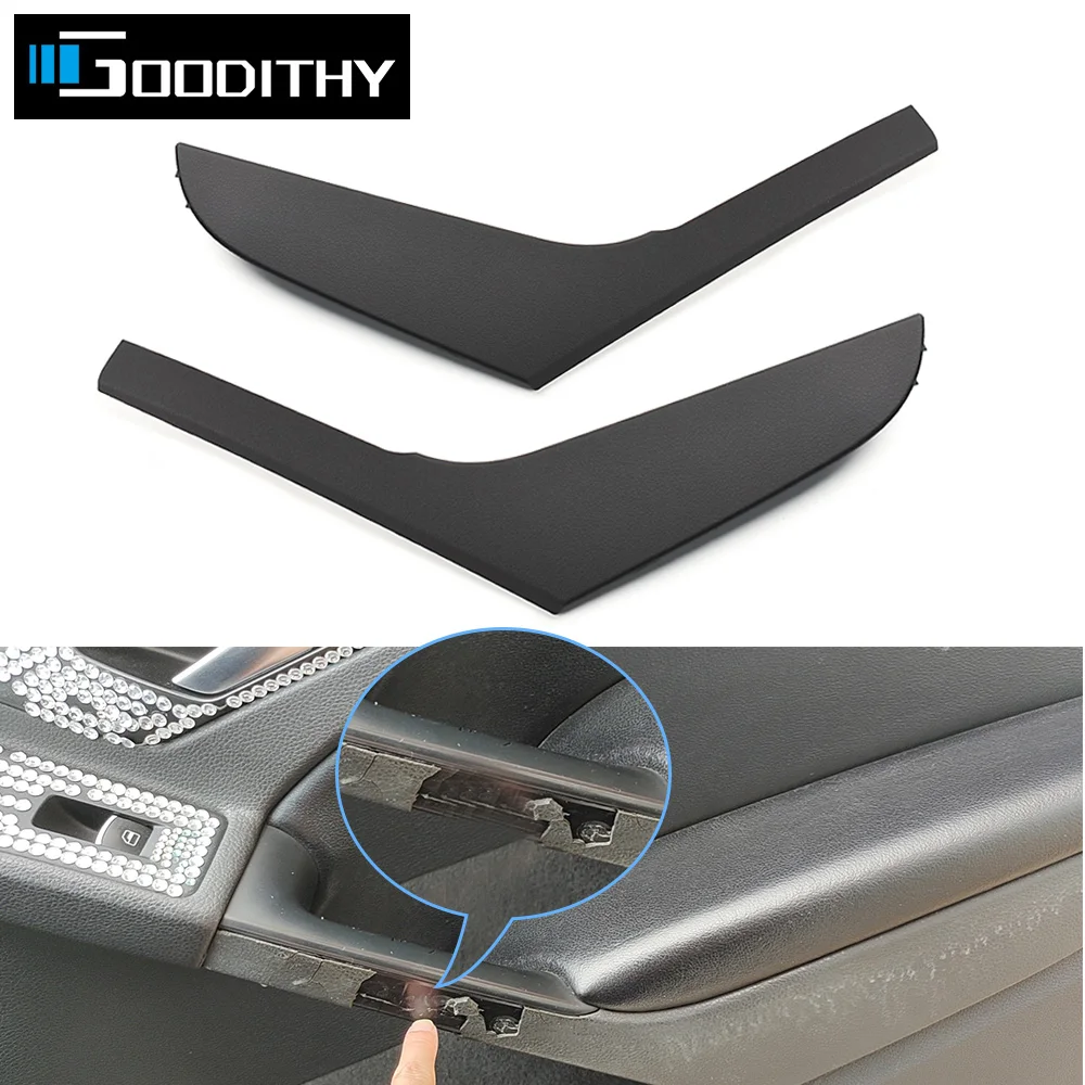 

3 Colors Car Interior Left Right Door Panel Pull Trim Cover For Volkswagen VW Golf 6 GTI MK6 2009 2010 2011 2012 2013 2014