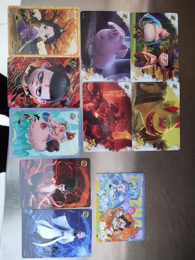 KAYOU  Which Zha Devil Children Make Sea Movie Collection Card Fight Day Bag Ex Version Which Zha 2 Card Peripheral Cards
