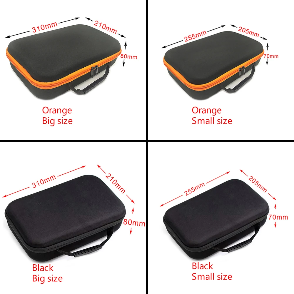 Tool Case For Drill Tools Kit EVA Canvas Storage Bags With DIY Sponge Travel Zipper Bag Earphone Drone Hard Drive Accessories