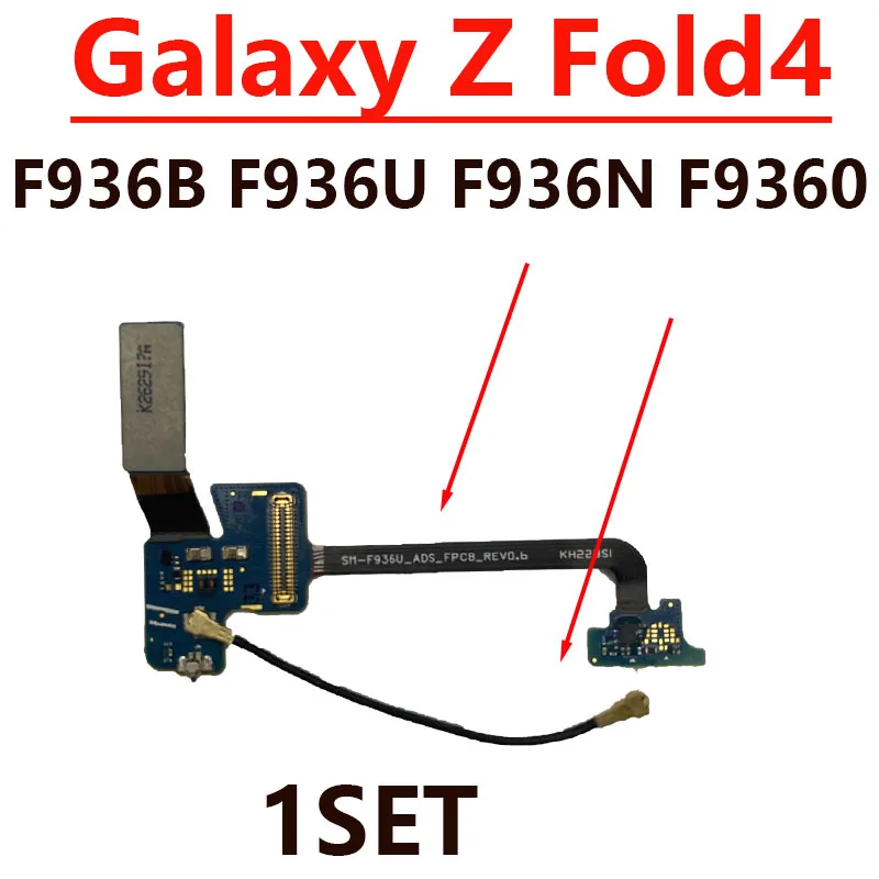 Signal Antenna Small Keypad SUB Board For Samsung Galaxy Z Fold3 Fold4 Fold2 5G F916 F916B F926B F936 Fold 2 3 4 Flex Cable