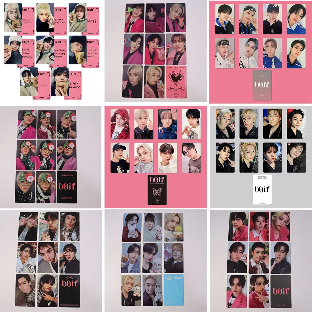

Stray Kids SKZOO New Album DOIT Small Card for Hwang Hyun-joon, Bang Chan, HAN, Signed Copy, Bonus Card
