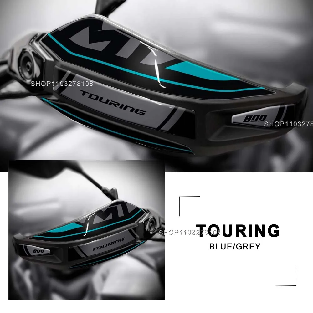 For CFMoto 800MT Touring/Sport/Explore/Limited Edition 2023 Motorcycle 3D Resin Handguard Decal Hand Guard Protection Sticker