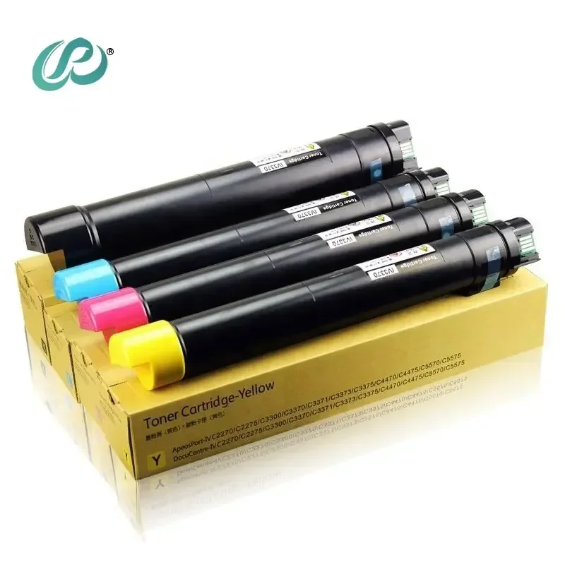 4PCS WC7525 Copier Toner Cartridge Compatible for Xerox WorkCentre 7525 7530 7535 7545 7556 7830 7835 7845 7855 Refill Toner