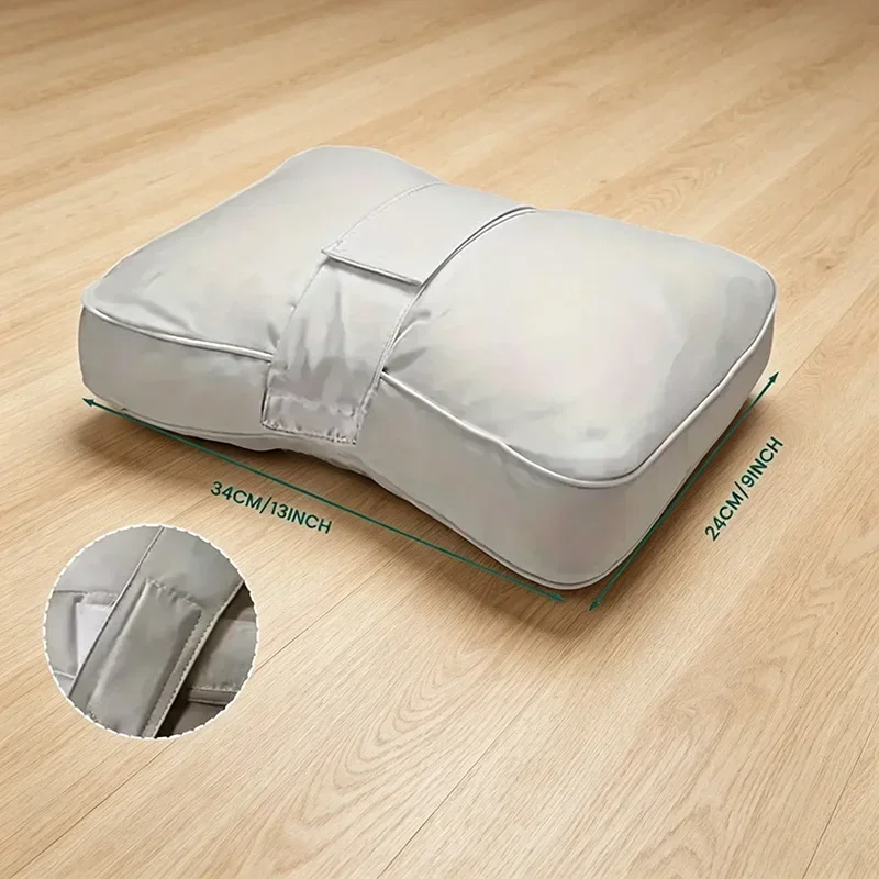 1pc Ergonomic Knee Pillow Relief Side Sleeper Support Leg Knee Pillow for Side Sleepers Knee Cushion Night Pregnancy Pillow