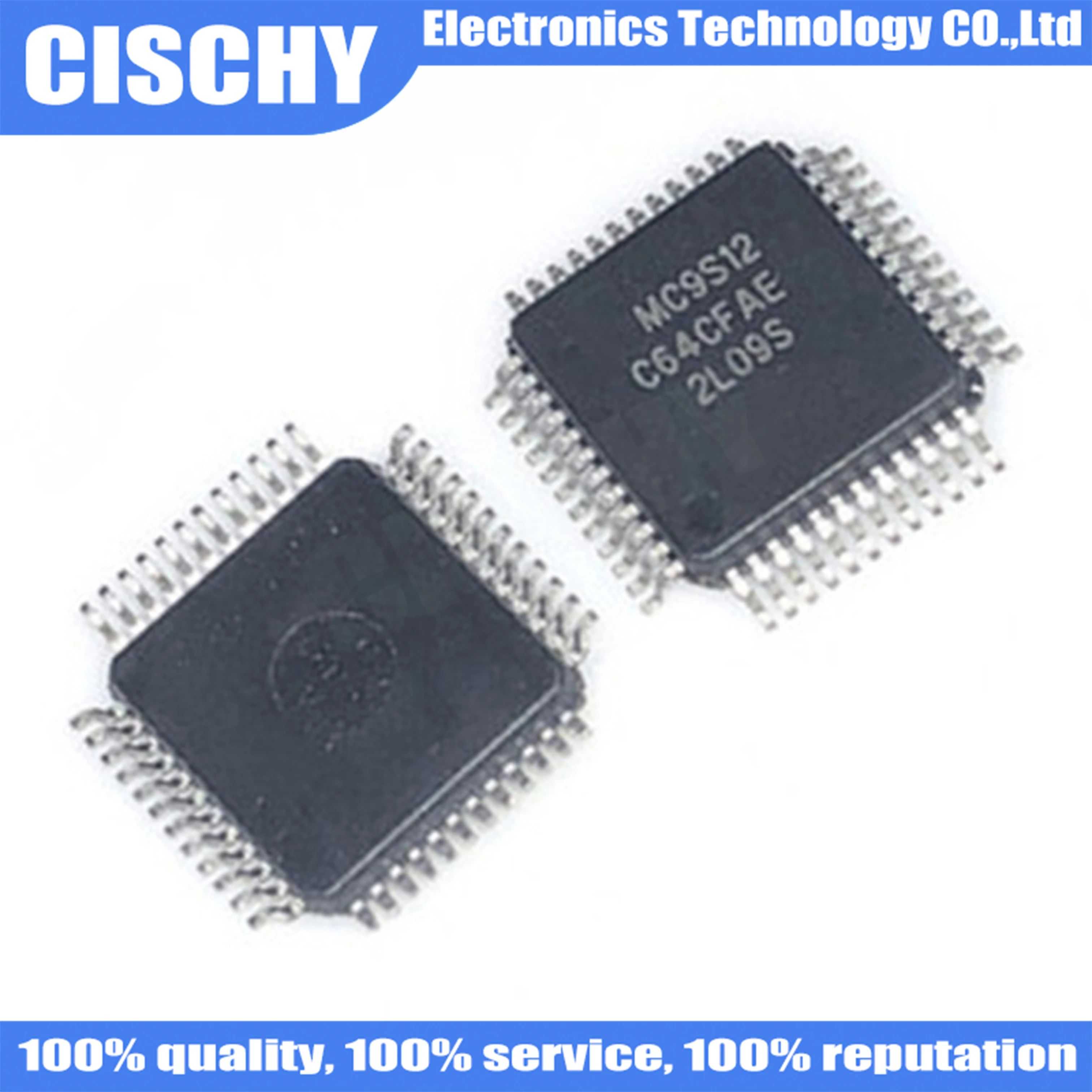 10pcs/lot 9S12C64 MC9S12C64CFAE LQFP MC9S12C64 LQFP-48 In Stock