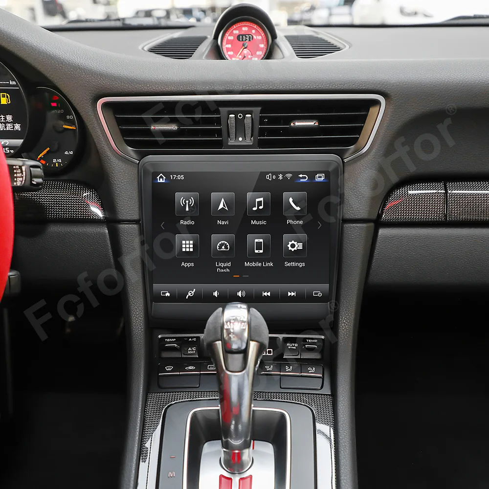 

For Porsche Cayman 911/718 2009-2015 Android 13 Car Radio 8.4 Inch QLED Touch Screen CarPlay Multimedia Player GPS Head Unit