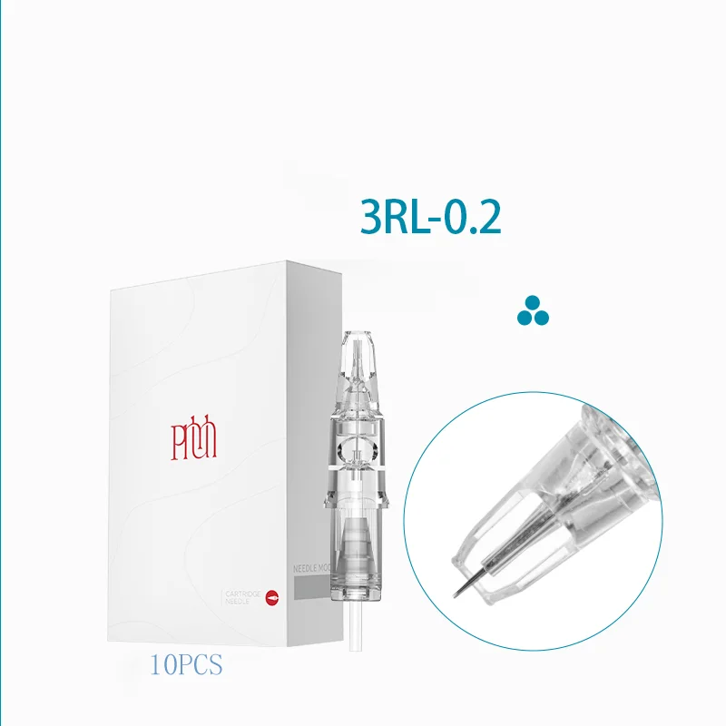 

10pcs Tattoo Cartridge Needles 3RL/0.2 V6 SMP Disposable Tattoo Needles for Tattoo Permanent Makeup Tattoo Supplies