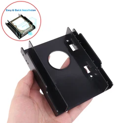1 Set Hard Drive Internal Adapter Mounting Kit Bracket Dual Desktop SSD Mounting Bracket 2.5 To 3.5 Inch Hard Disk Bracket