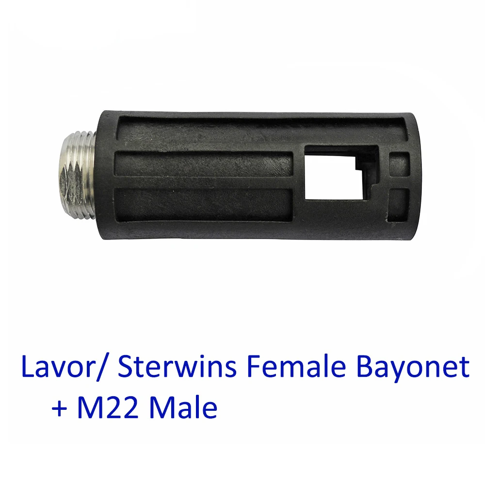 Pressure Washer Adapter Car Washer Connector for Lavor Sterwins Champion Vax Craftsman Deko Parkside Briggs bayonet fitting M22