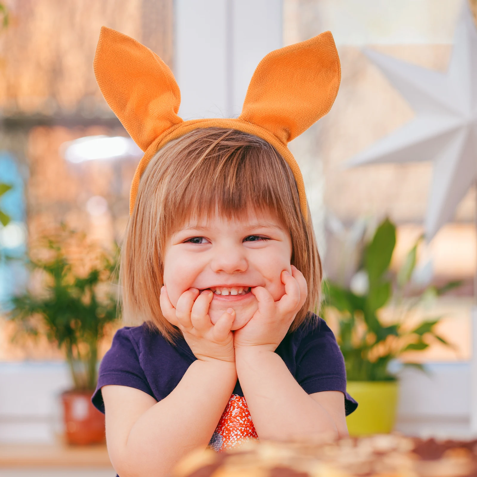 1 Zestaw Opaska na Głowę z Uszami Kangura, Uroczy Kostium Zwierzęcy dla Kobiet, Cosplay, Impreza, Odgrywanie Ról, Akcesoria do Występów Scenicznych z Ogonem