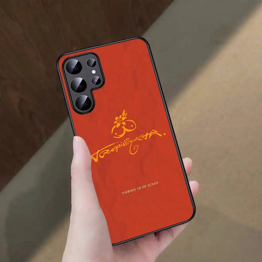K-karol G Tropicoqueta funda de teléfono para Samsung S 24 fe 25 Ultra plus 20 lite 24 22 21 30 22 23 Ultra 5G Fundas