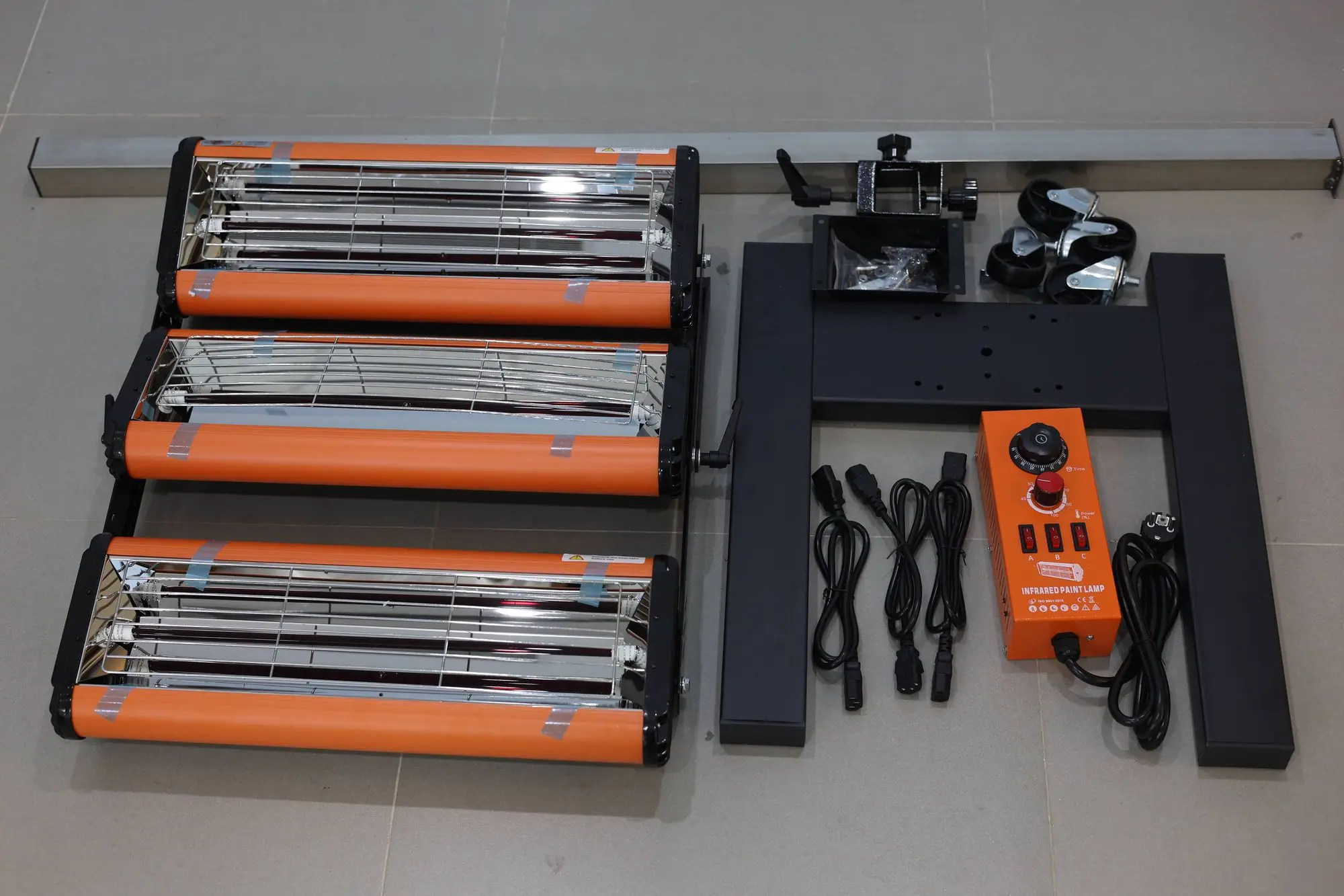 

Gold Seller Automotive Paint Baking Lamp, High-power Mobile Shortwave Paint Baking Lamp