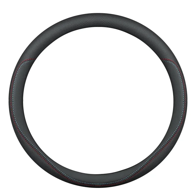 Car Nappa Steering Wheel Cover for Volvo Trucks FL FE FM FH FH16 FMX VHD VNL VNM VNR VNX VM Auto Interior Accessories - view 4